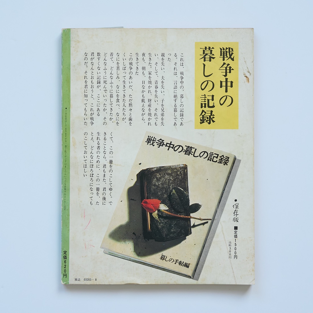 Kurashi no Techo 73 (1981), photograph 2